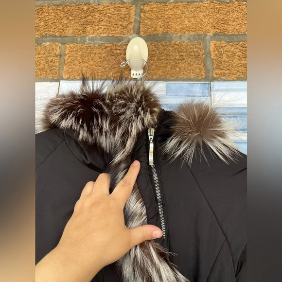 POST CARD  FOX FUR TRIM JACKET SIZE 8 - Picture 9 of 16